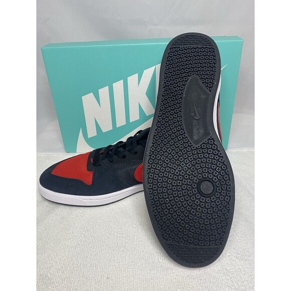Nike Alleyoop Sneakers Men’s 11 Black White Red CJ0882-006 NIB New With Box